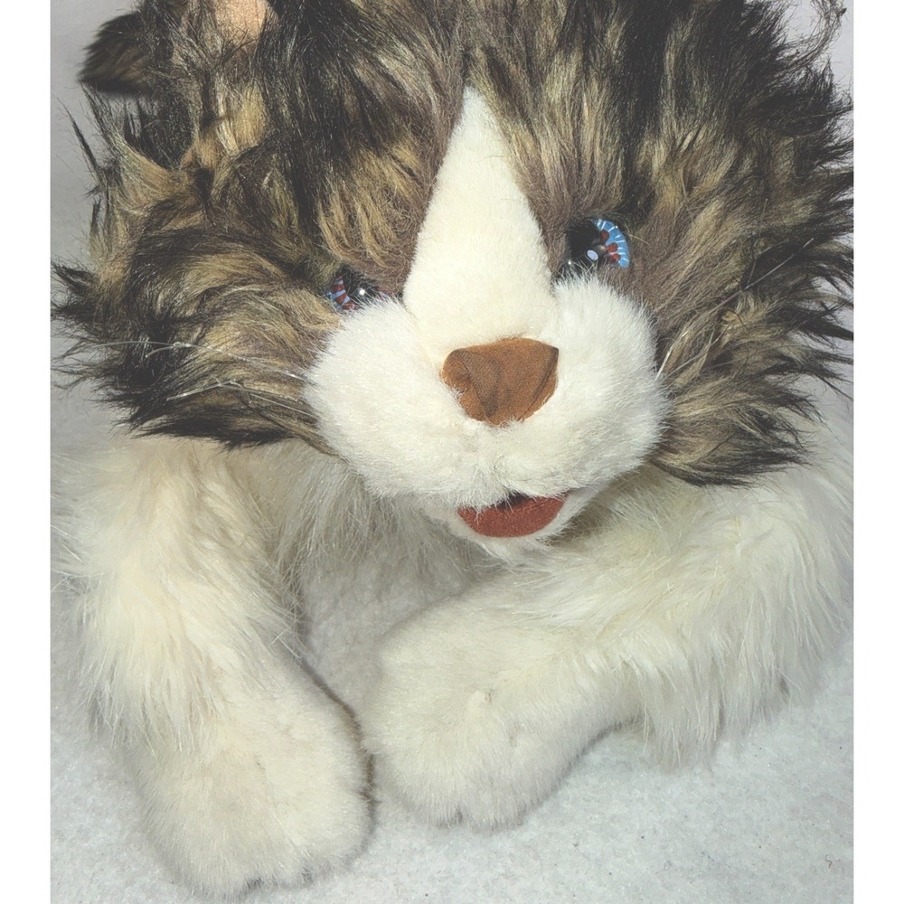 Folkmanis Ragdoll Cat Plush Hand‎ Puppet Long Fur 25" Stuffed Animal Puppet